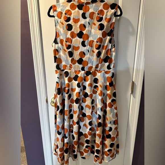 Unique Vintage Polka Dot Dress - Picture 2 of 3